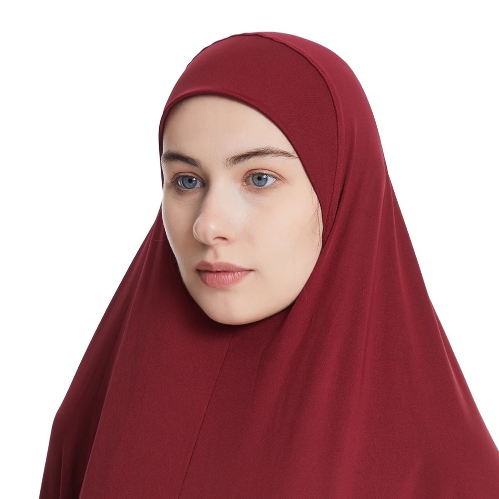 Islamic prayer hijab Long khimar Muslim prayer dress khima long hijab - Picture 4 of 4